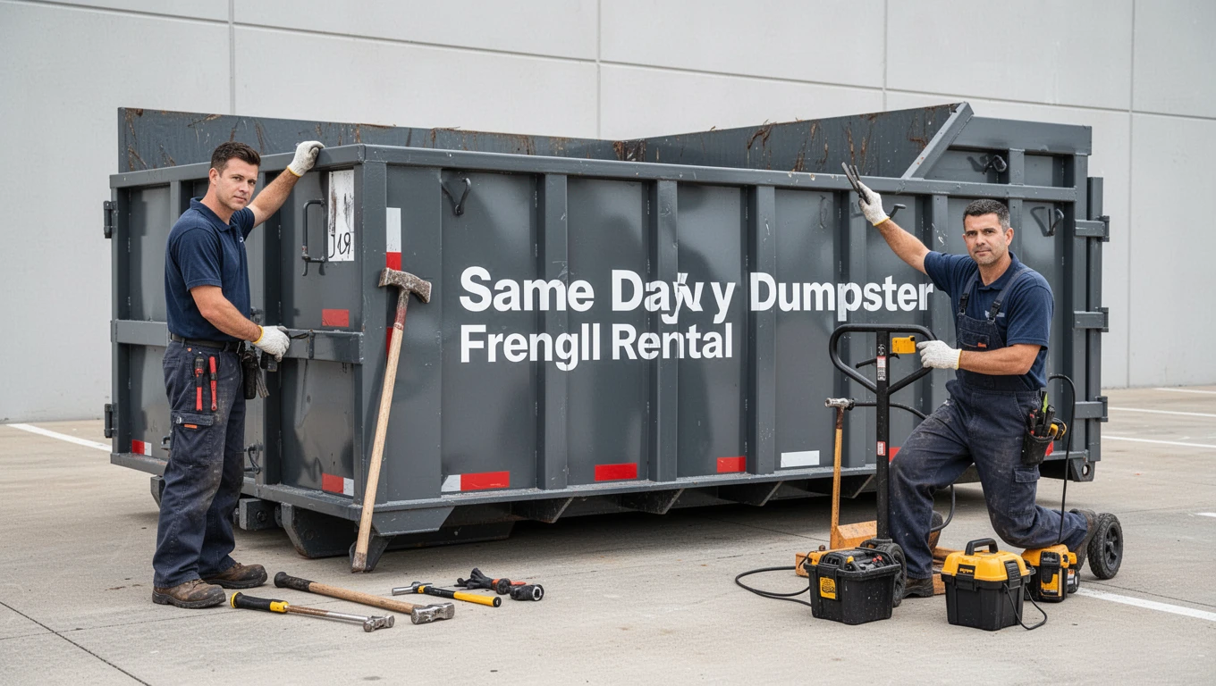 Same Day Dumpster Rental