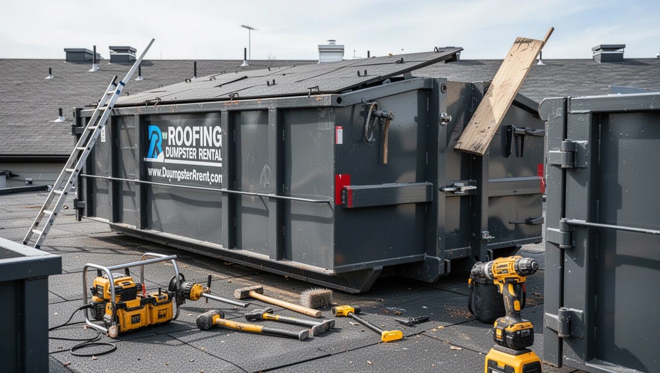 Roofing Dumpster Rental